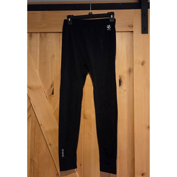 Dare 2b Mens S In The Zone Thermal Seamless Leggings Baselayer - Black DMU342 - Picture 1 of 16